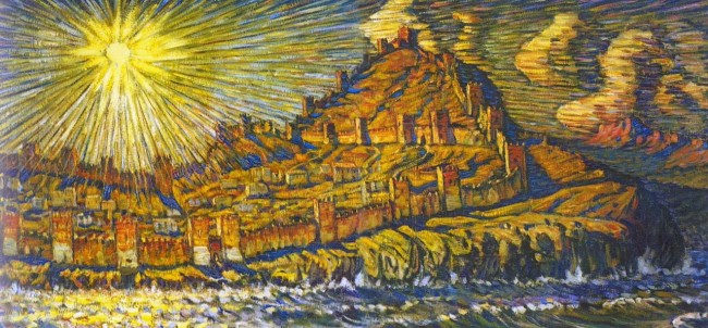 Сочинение по картине: Богаевский - "Генуэзская крепость"